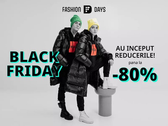 Fashion Days Black Friday - ce s-a vandut in primele ore