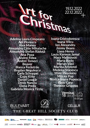 Celula de Arta aduce lucrari de la peste 30 de artisti la Art for Christmas, pana pe 22 decembrie