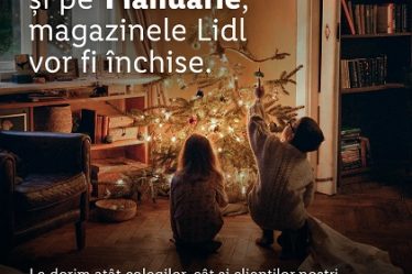 Lidl Romania le ofera si anul acesta doua zile libere de Craciun tuturor angajatilor din magazine