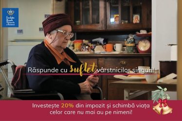 "Raspunde cu suflet varstnicilor singuri!" - campanie pentru sprijinirea seniorilor aflati in situatii dificile