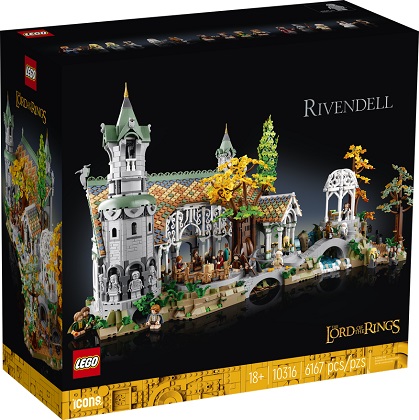 LEGO® ICONS THE LORD OF THE RINGS: RIVENDELL™, setul Lego care le va conduce pe toate