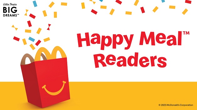 McDonald's incurajeaza lectura si timpul petrecut in familie prin programul Happy MealTM Readers
