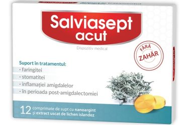 Tine durerii piept, cu Salviasept!
