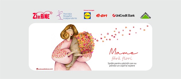 Asociatia Zi de Bine impreuna cu Asociatia Moaselor Independente dezvolta proiectul "Mame fara Flori"
