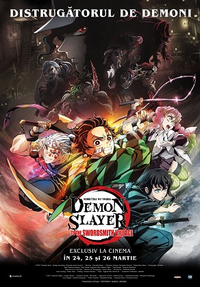 Regal de anime la cinema: curand se lanseaza "Demon Slayer: To The Swordsmith Village"