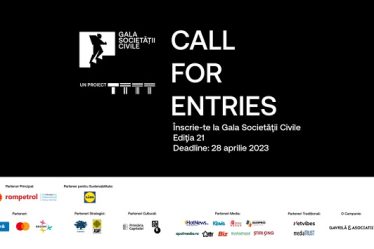 The Institute da startul inscrierilor in competitia Gala Societatii Civile - Editia numarul 21 -