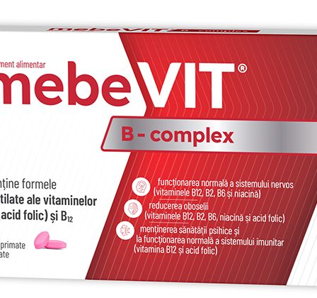 Pune pe fuga astenia de primavara cu mebeVIT® B-Complex!
