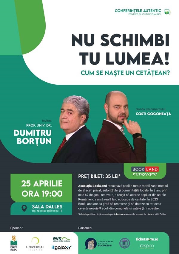 A patra conferinta Autentic va avea loc pe 25 aprilie 2023