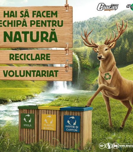 Brandul de bere Ciucas si Act For Tomorrow: parteneriat pentru natura curata, relaxare adevarata