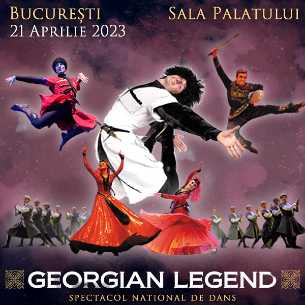 "Georgian Legend" revine pe 21 aprilie la Sala Palatului cu un spectacol uluitor de muzica si coregrafie