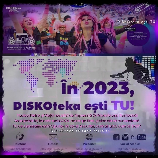 DISKOteka Festival transforma Iasiul in capitala europeana a muzicii retro