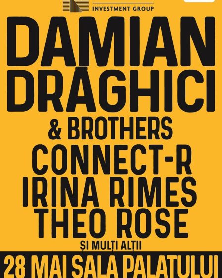 Damian Draghici rescrie povestea celor 40 de ani de muzica, printr-un concert unic pe 28 mai la Sala Palatului!