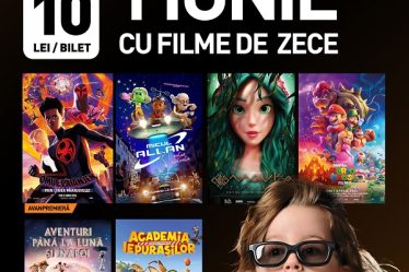 Voi ce faceti de Ziua Copilului? 1 iunie cu filme de 10 la Cinema City