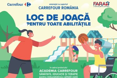 Carrefour Romania si Fundatia FARA inaugureaza locul de joaca Inclusiv TU