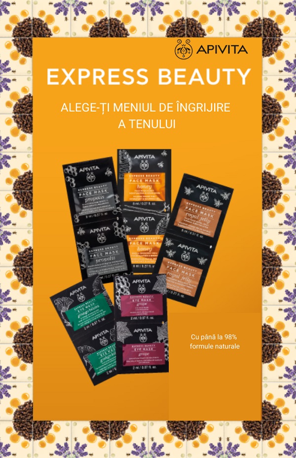 EXPRESS BEAUTY. HRANA MEDITERANEANA PENTRU TEN. Rutina ta saptamanala de infrumusetare