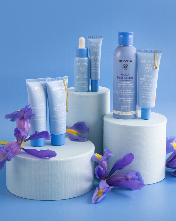 FRESH BEE bunatati in gama pentru hidratarea pielii tinere Aqua Beelicious de la APIVITA - Crema Coloranta cu SPF 30 si Tonicul cu Probiotice