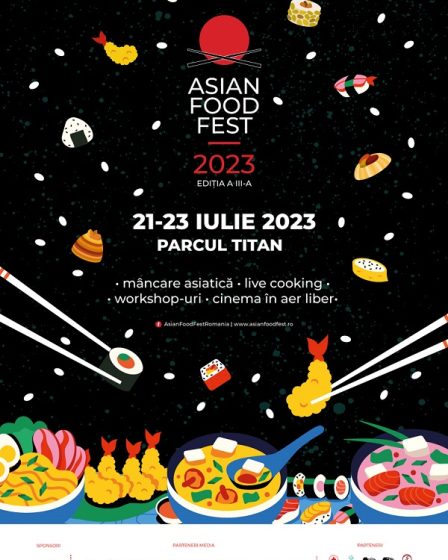 Festivalul bucatariilor asiatice ASIAN FOOD FEST are loc in Bucuresti, intre 21 si 23 iulie