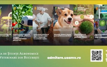 Start admiterea la facultate 2023! Incep inscrierile la cele 7 facultati ale Universitatii de Stiinte Agronomice si Medicina Veterinara din Bucuresti, 3-25 iulie 2023