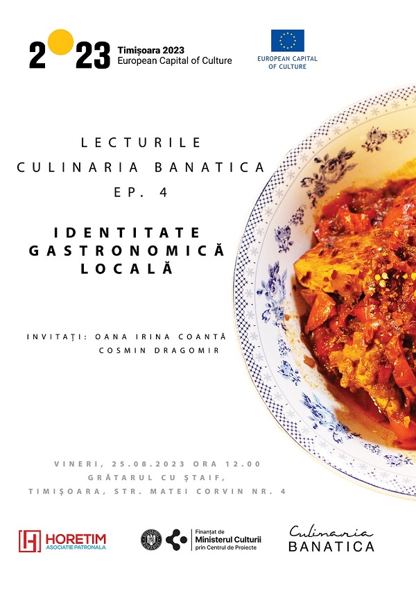 Lecturile Culinaria Banatica ep. 4 - Identitate Gastronomica Locala