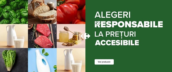 Carrefour marcheaza a patra editie a Saptamanilor Tranzitiei Alimentare, parte a programului global Act For Food