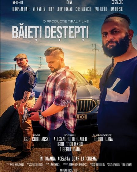 Filmul Baieti Destepti, cu Olimpia Melinte, Ruby, Alex Velea si alte nume sonore, in cinematografe din 13 octombrie!