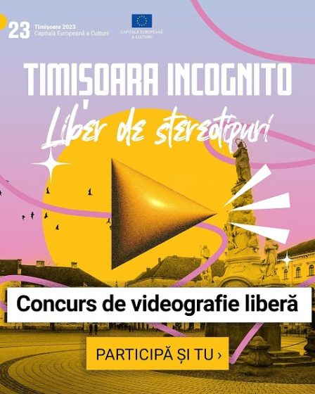 Creatorii de continut si artistii multimedia doriti la Timisoara 2023
