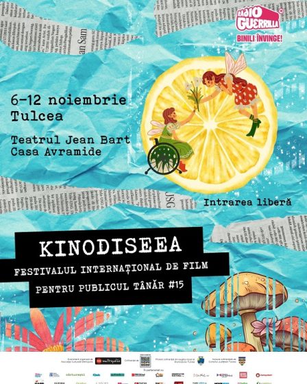 Festivalul de film pentru publicul tanar - KINOdiseea ajunge la Tulcea in perioada 6-12 noiembrie