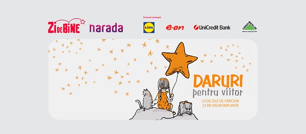 In luna cadourilor, Asociatia Zi de Bine impreuna cu Organizatia Narada dezvolta Alerta ELEV, disponibila pe hartaedu.ro