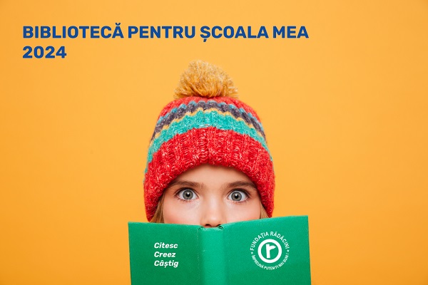 Fundatia Radacini Grup lanseaza cea de-a doua editie a proiectului "Biblioteca pentru scoala mea", ce se adreseaza tuturor scolilor gimnaziale din mediul rural
