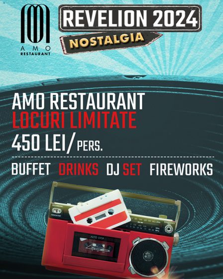 Magie, muzica si eleganta: Revelion de vis la Amo Lounge