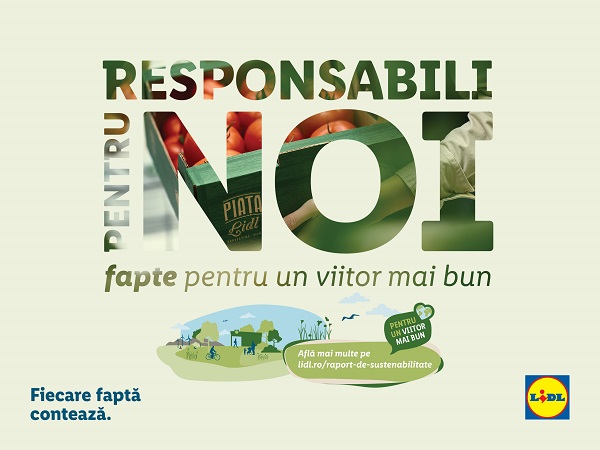 Rezultatele celui mai nou raport de sustenabilitate Lidl Romania: sprijin pentru mai multi furnizori locali si pasi importanti spre un transport cu mai putine emisii de carbon