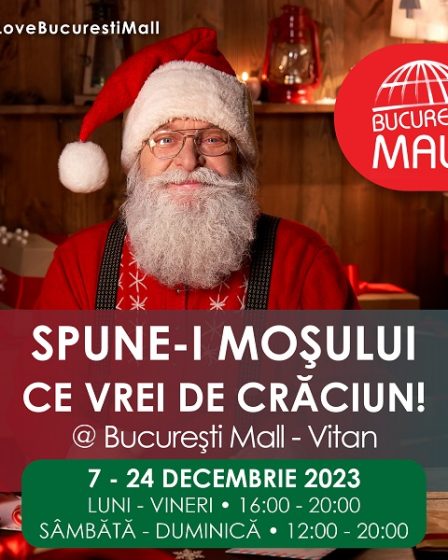 Traieste sarbatori de iarna stralucitoare la Bucuresti Mall-Vitan