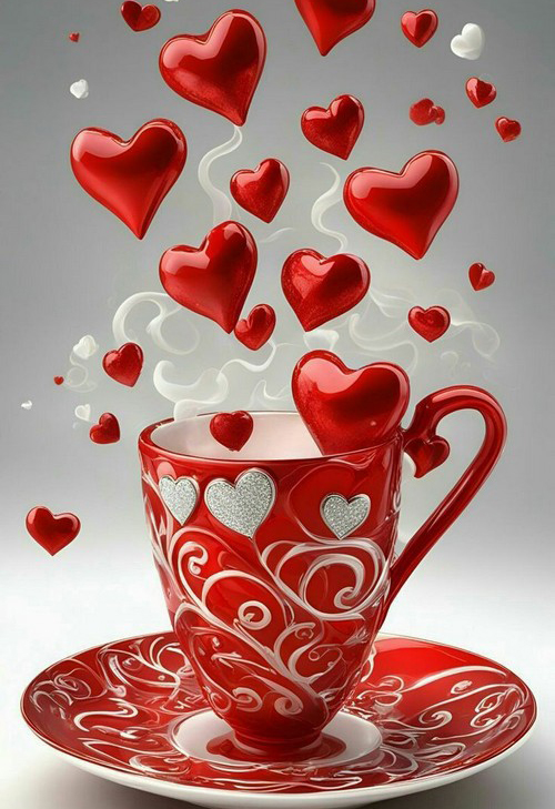 Buna dimineata! Imagini cu Cafea pentru Fiecare Zi a Lunii Februarie