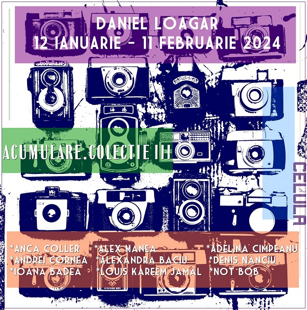 Colectie de arta eclectica si fotografie experimentala la Celula de Arta in luna ianuarie