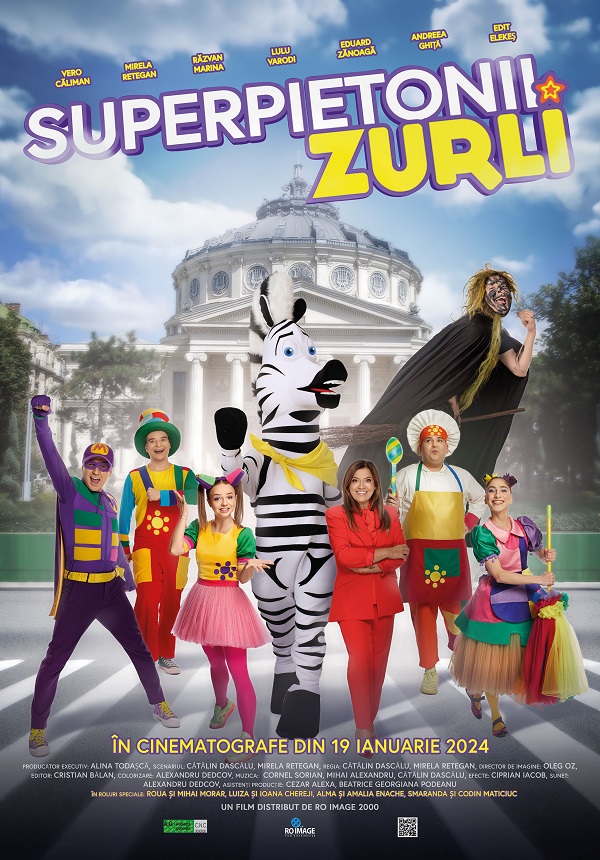 Gasca Zurli in cinematografele Happy Cinema din tara! Proiectii speciale Superpietonii Zurli, in prezenta echipei!
