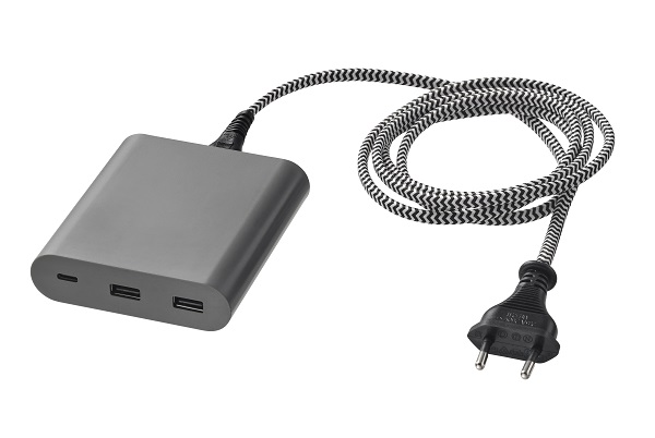 IKEA recheama incarcatorul USB ÅSKSTORM 40W din cauza riscului de arsuri termice si electrocutare