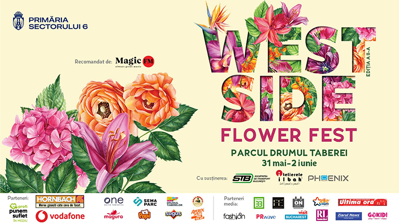 Au inceput amenajarile la West Side Flower Fest!