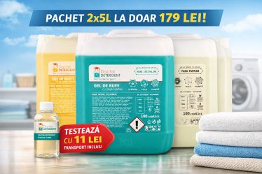 Doctor Detergent: detergent lichid premium pentru rufe curate si piele sensibila