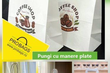 Pungi de hartie personalizate - solutia eficienta de branding pentru afacerea ta