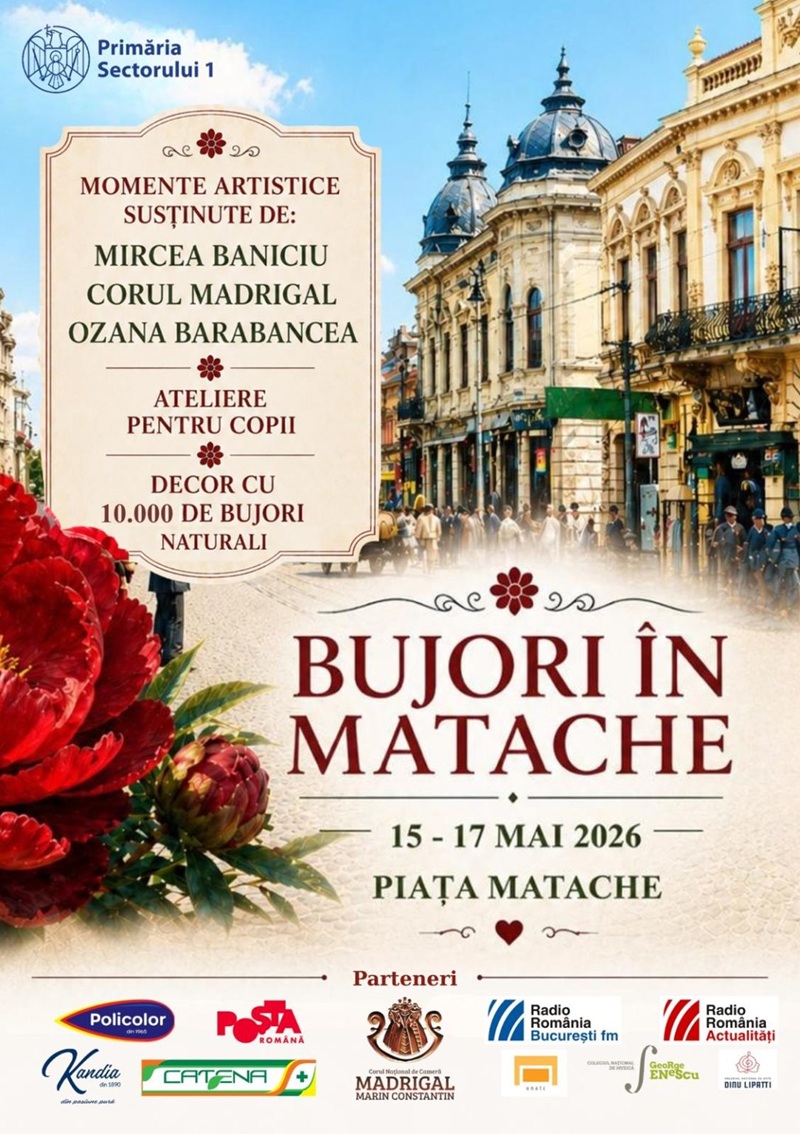 Festivalul Bujori in Piata Matache Festivalul Bujori in Piata Matache